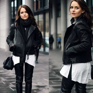 Rare Allsaints Alford Leather Jacket